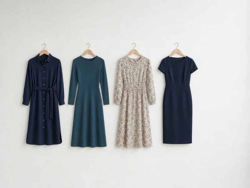 Suit dress product sample