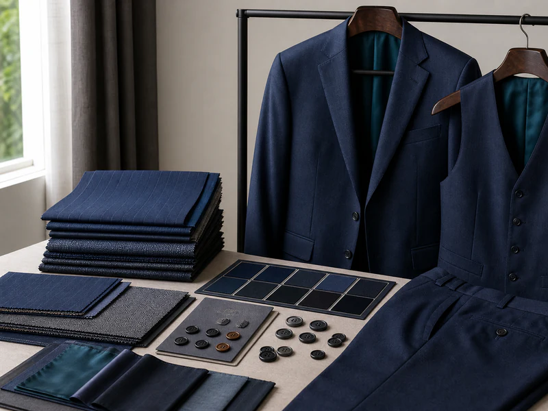 Women’s two-piece suit product sample