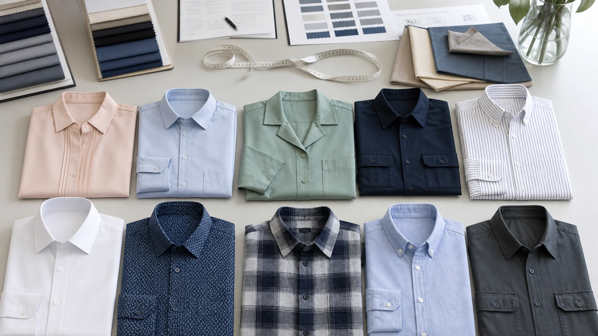 Shirts sourcing samples