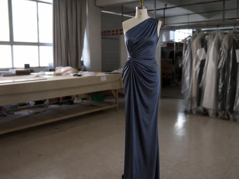 Evening dress product sample