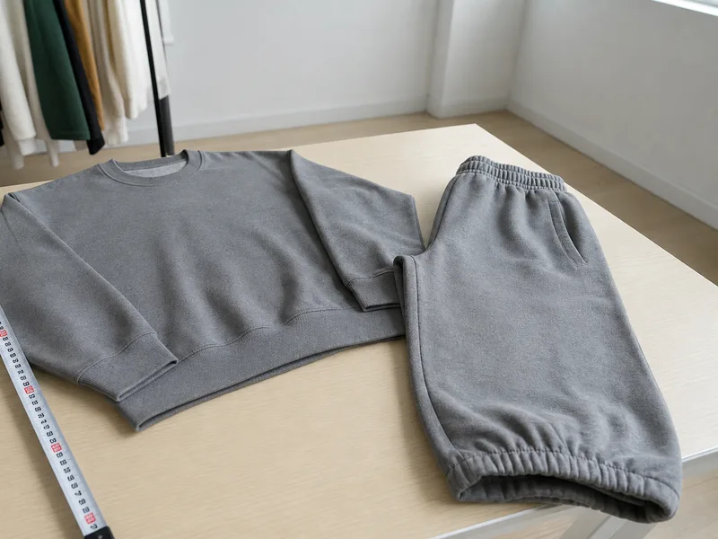Jogger sweatshirt set product sample