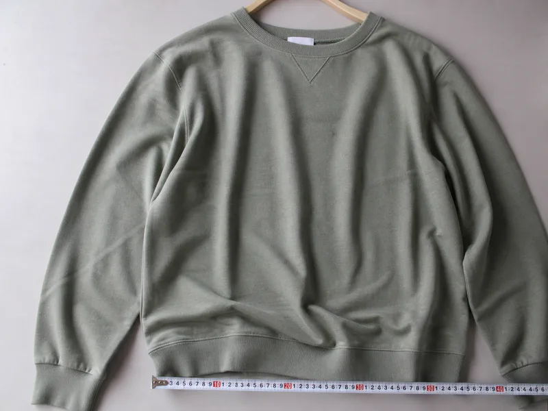 Lightweight casual sweatshirt product sample