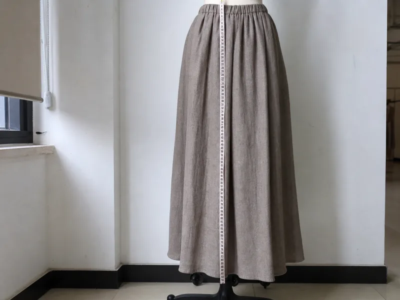 Long skirt product sample