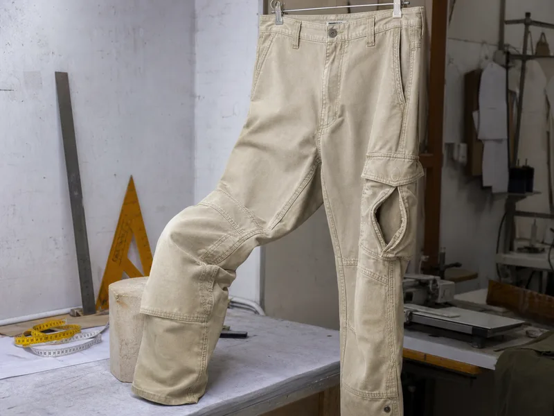 Workwear pants product sample