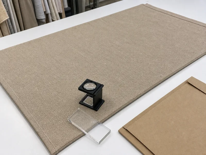 All-season thin blanket product sample