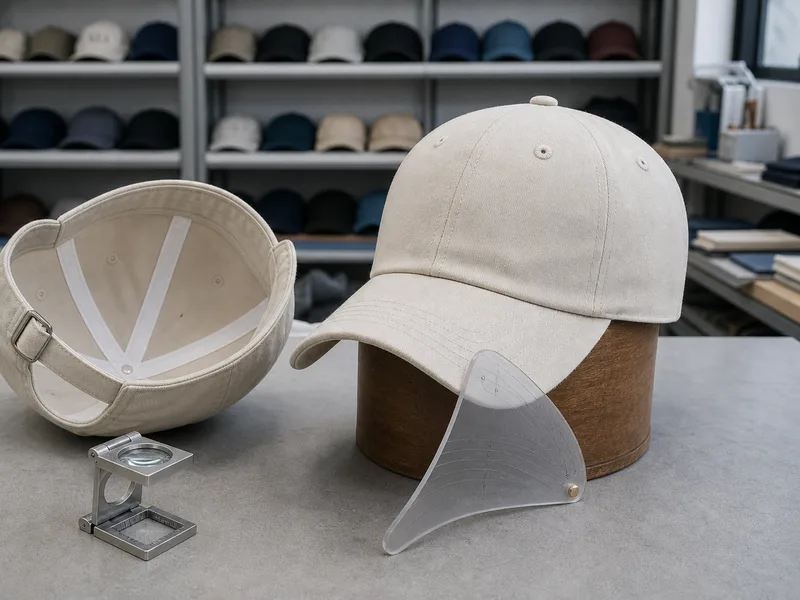 Baseball cap product sample