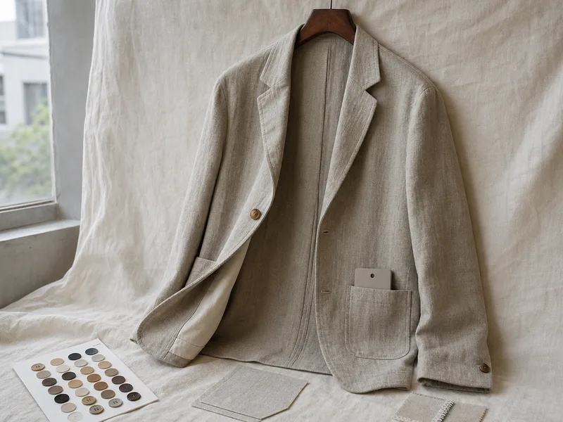 Casual blazer product sample