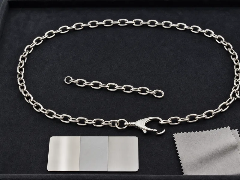 Chain waist belt product sample