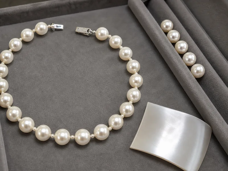 Pearl bracelet product sample