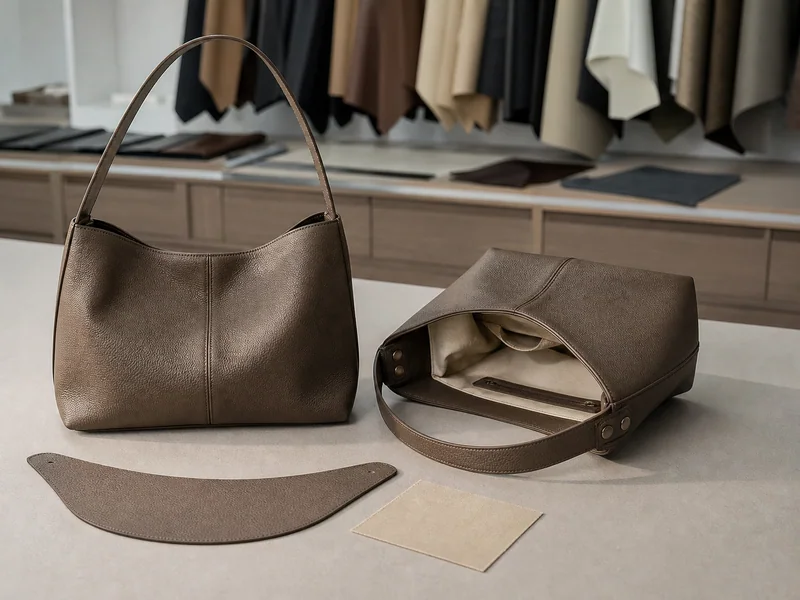Shoulder bag product sample