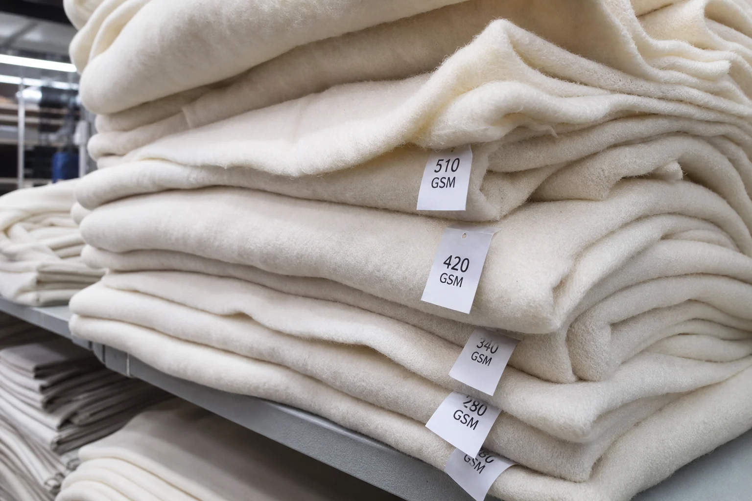 Heavyweight fleece GSM reference